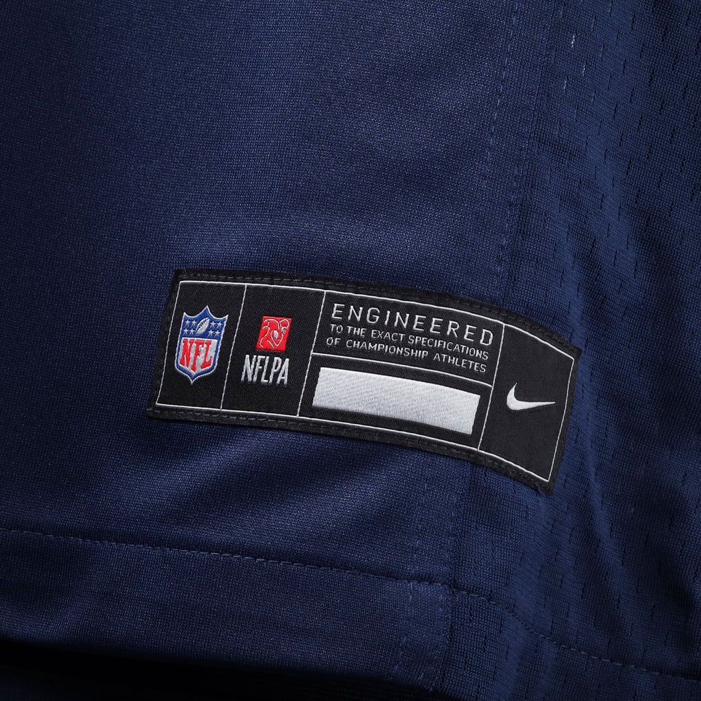 Youth Seattle Seahawks Sam Darnold Nike College Navy Team Game Jersey - Image 7