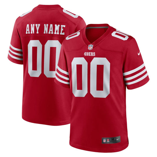 Youth San Francisco 49ers Nike Scarlet Game Custom Jersey - Image 1