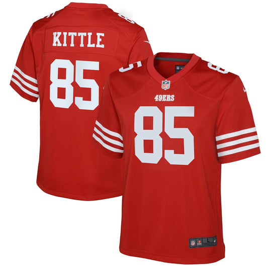 Youth San Francisco 49ers Nike Scarlet Game Jersey - Image 1
