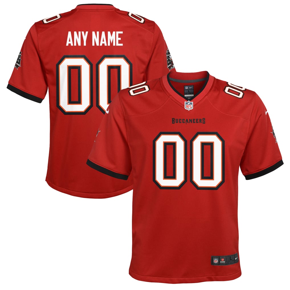 Youth Nike Tampa Bay Buccaneers Red Custom Game Jersey - Image 2