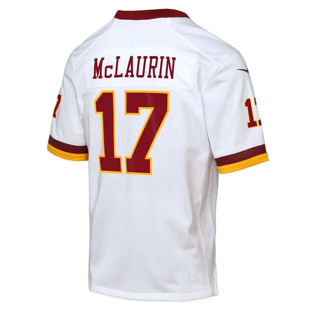 Youth Washington Commanders Terry McLaurin Nike White Game Super Bowl Era Jersey - Image 4