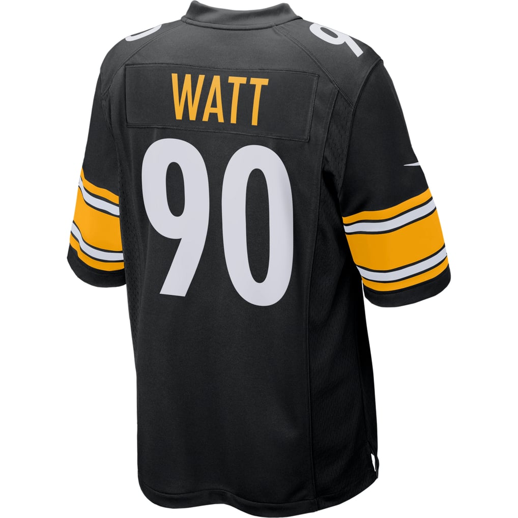 Youth Pittsburgh Steelers T.J. Watt Nike Black Game Jersey - Image 4