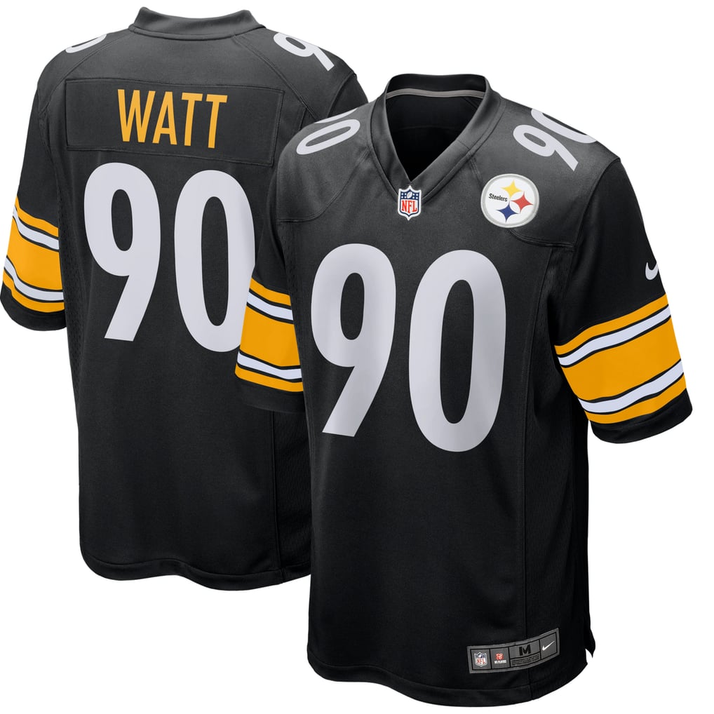 Youth Pittsburgh Steelers T.J. Watt Nike Black Game Jersey - Image 1