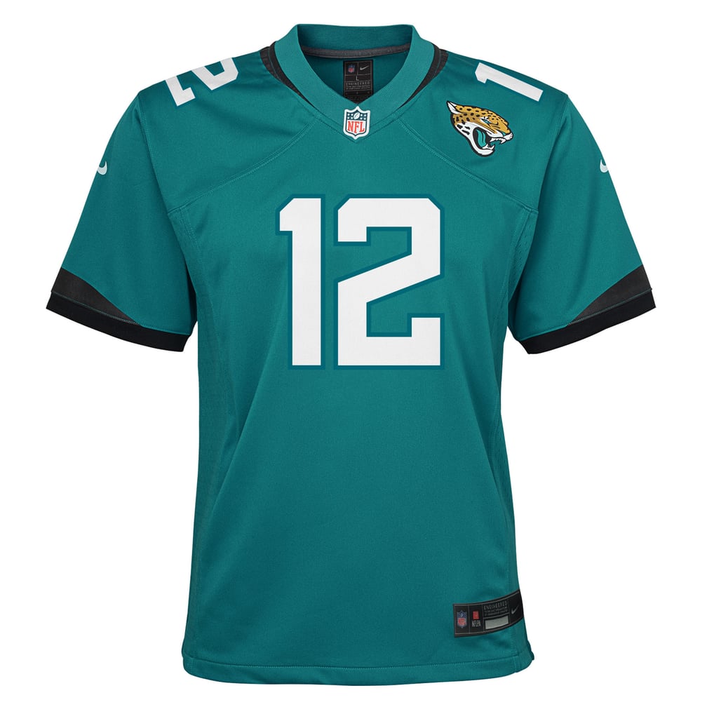 Youth Jacksonville Jaguars Travis Hunter Nike Teal Team Game Jersey - Image 3