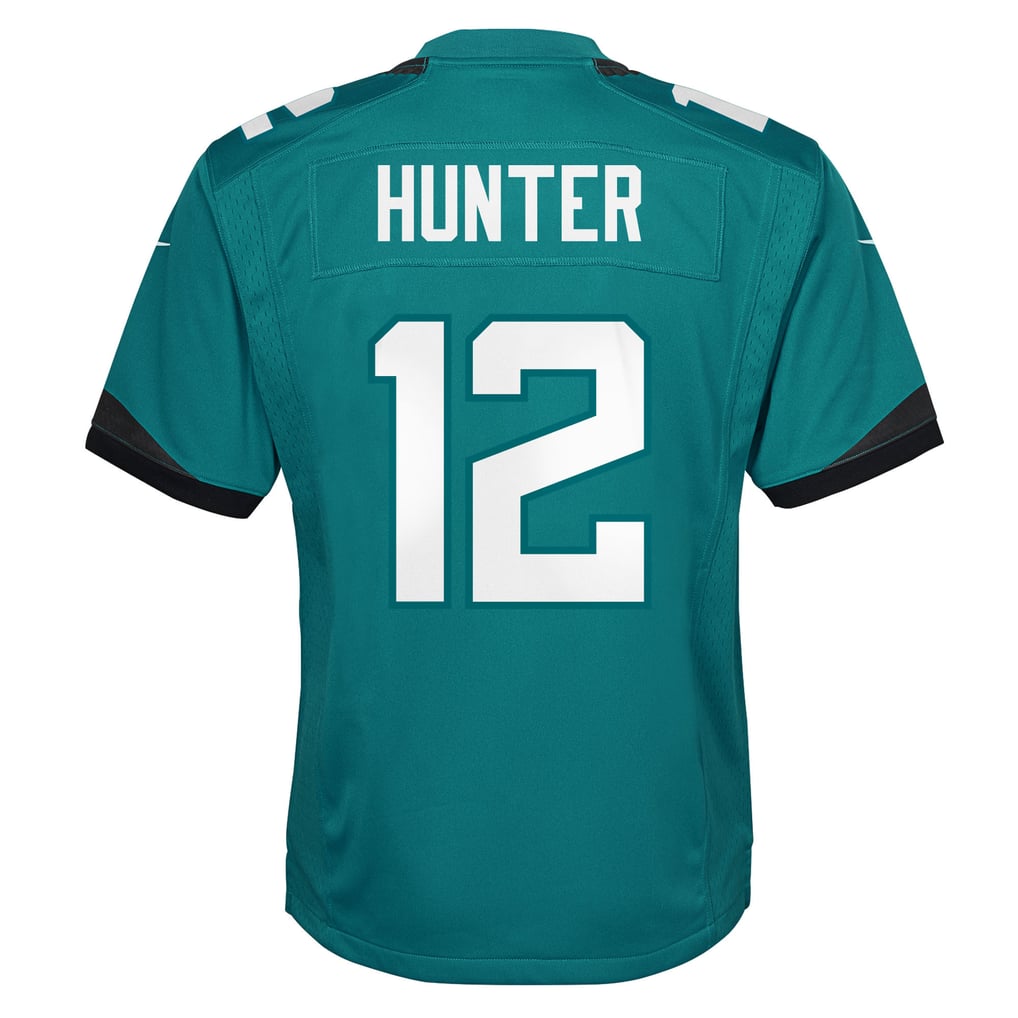 Youth Jacksonville Jaguars Travis Hunter Nike Teal Team Game Jersey - Image 4