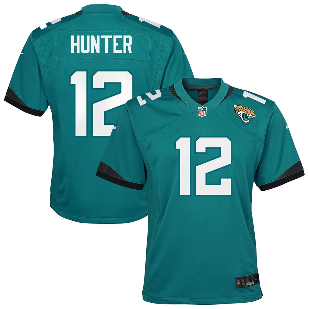 Youth Jacksonville Jaguars Travis Hunter Nike Teal Team Game Jersey - Image 1