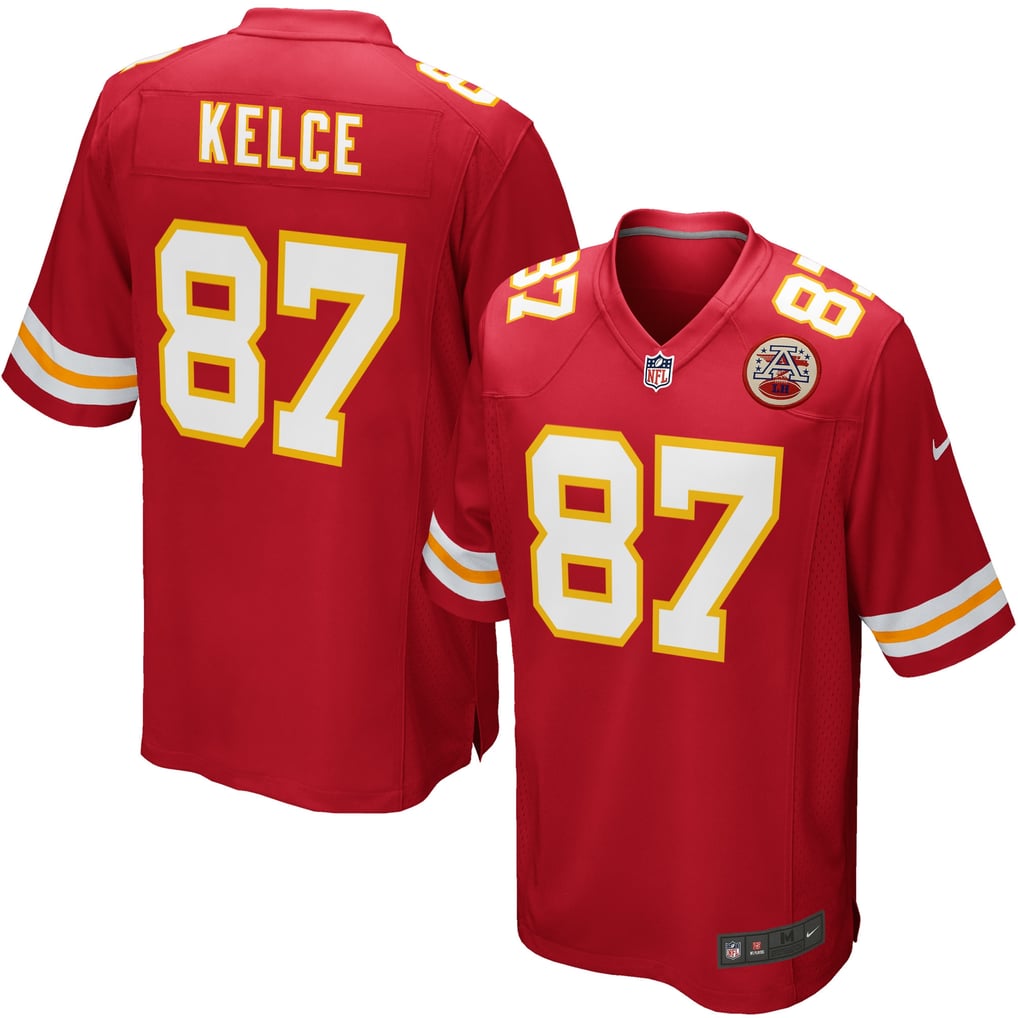 Youth Kansas City Chiefs Travis Kelce Nike Red Game Jersey - Image 1