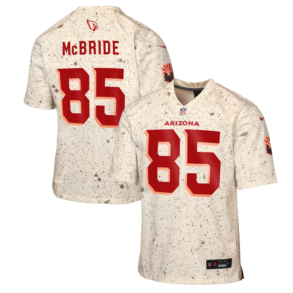 Youth Arizona Cardinals Trey McBride Nike Natural Rivalries Collection Game Jersey - Image 2