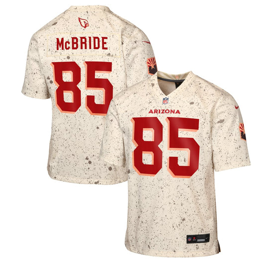 Youth Arizona Cardinals Trey McBride Nike Natural Rivalries Collection Game Jersey - Image 1