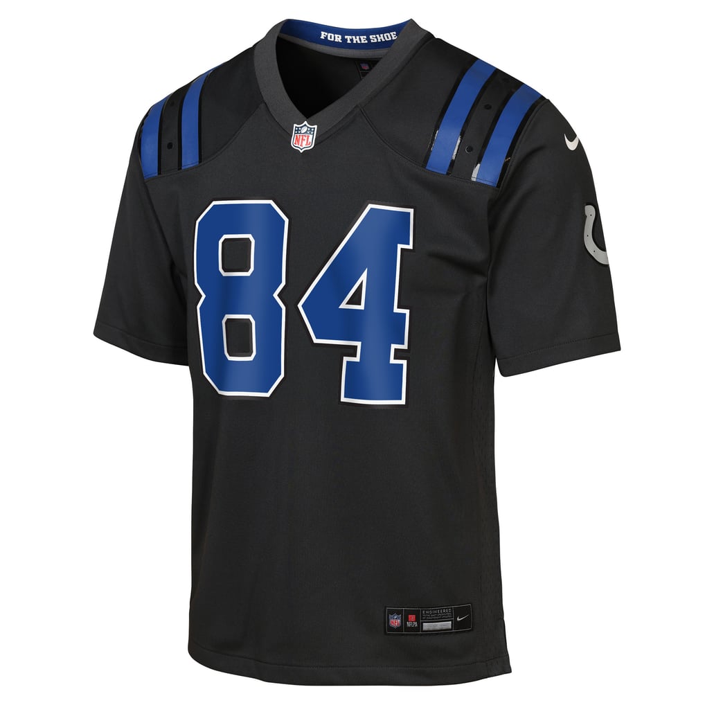 Youth Indianapolis Colts Tyler Warren Nike Anthracite 2026 Rivalries Collection Game Jersey - Image 3