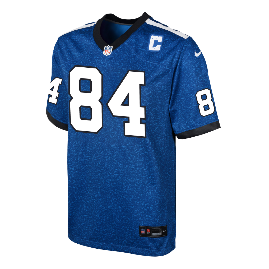 Youth Indianapolis Colts Tyler Warren Nike Royal Alternate 2 Game Jersey - Image 3