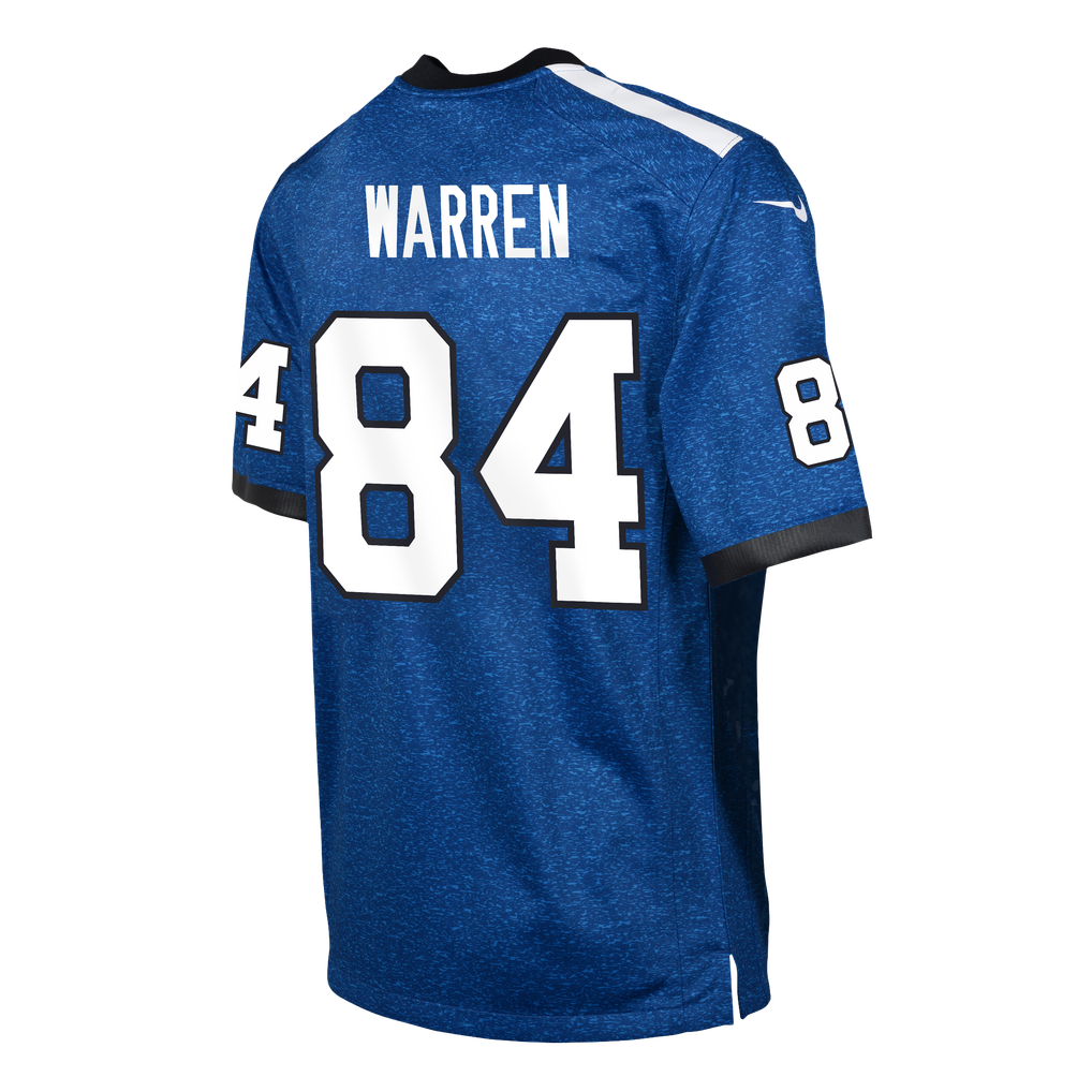 Youth Indianapolis Colts Tyler Warren Nike Royal Alternate 2 Game Jersey - Image 4