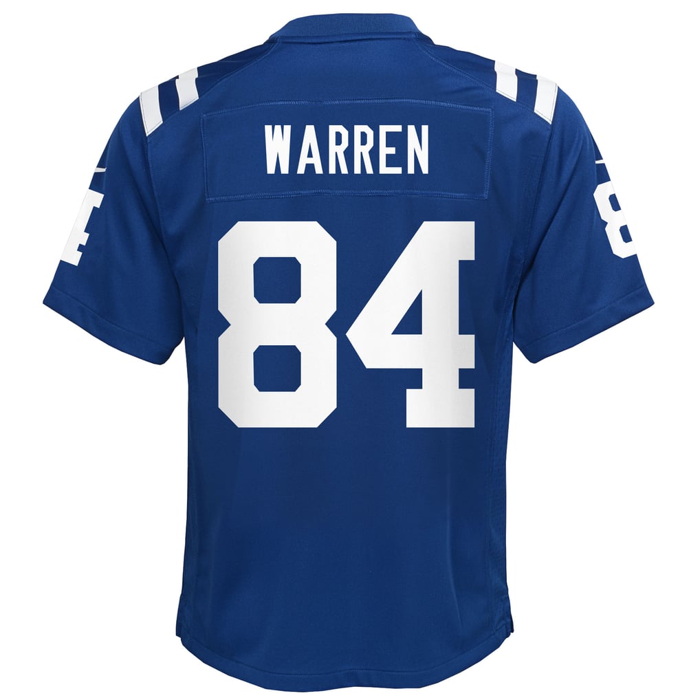 Youth Indianapolis Colts Tyler Warren Nike Royal Team Game Jersey - Image 4