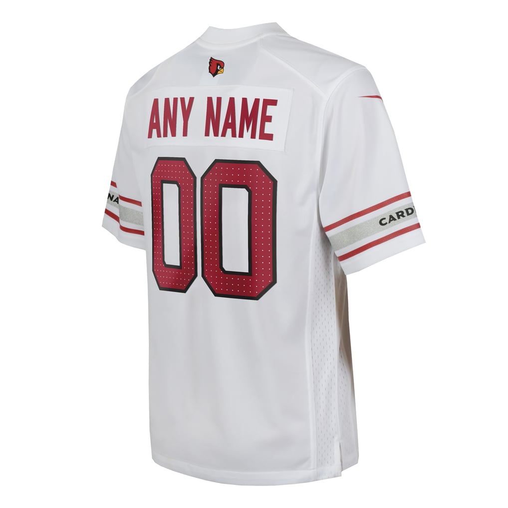 Youth Arizona Cardinals  Nike White Custom Game Jersey - Image 4