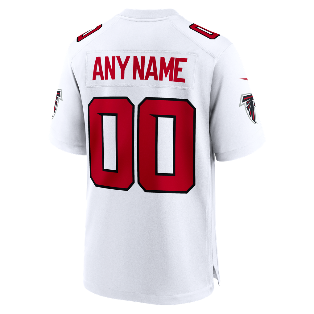 Youth Atlanta Falcons Nike White Custom Game Jersey
