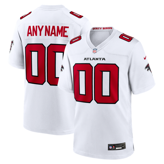 Youth Atlanta Falcons Nike White Custom Game Jersey