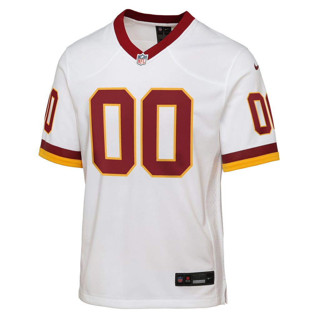Youth Washington Commanders Nike White Game Super Bowl Era Custom Jersey - Image 3
