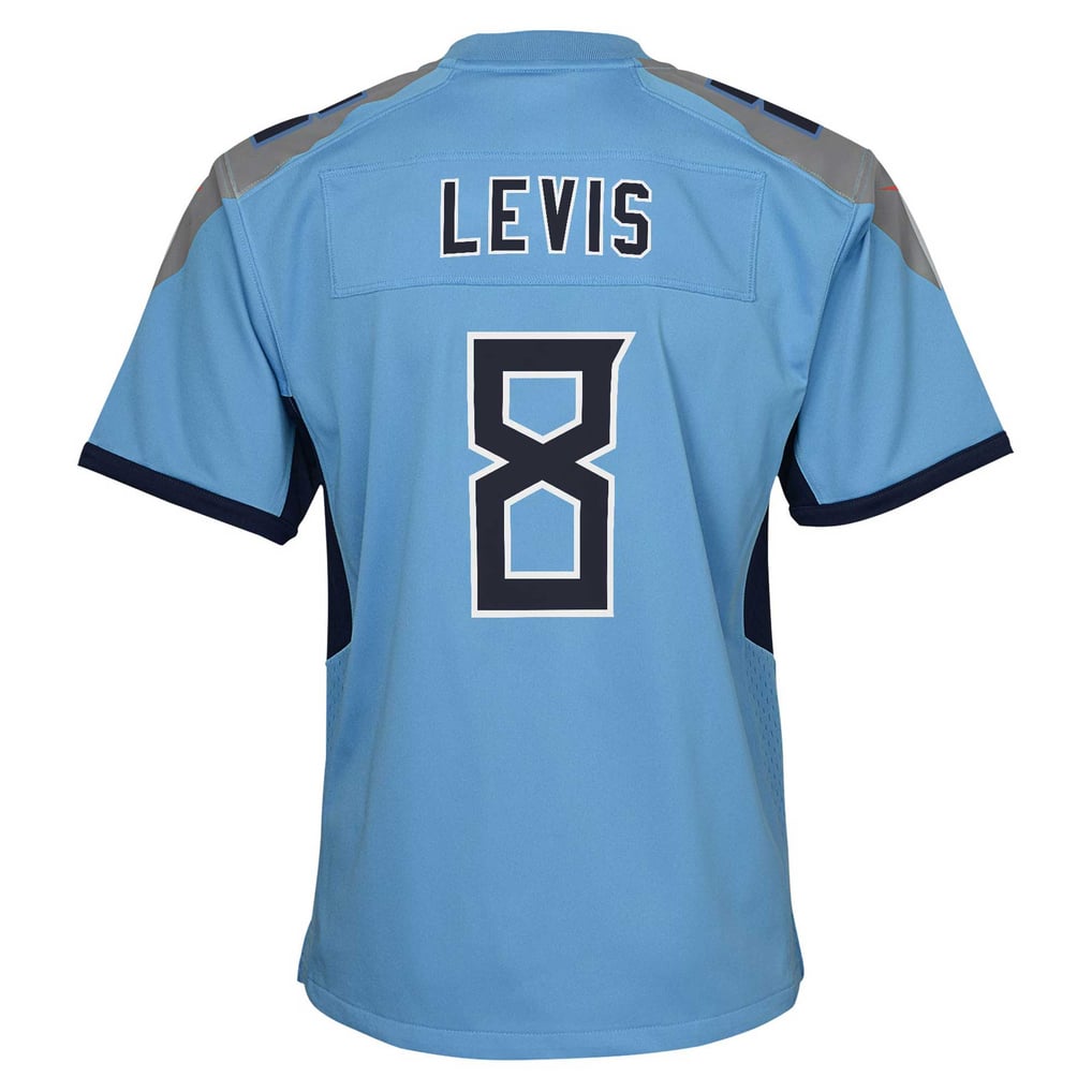 Youth Tennessee Titans Will Levis Nike Light Blue Game Jersey - Image 4