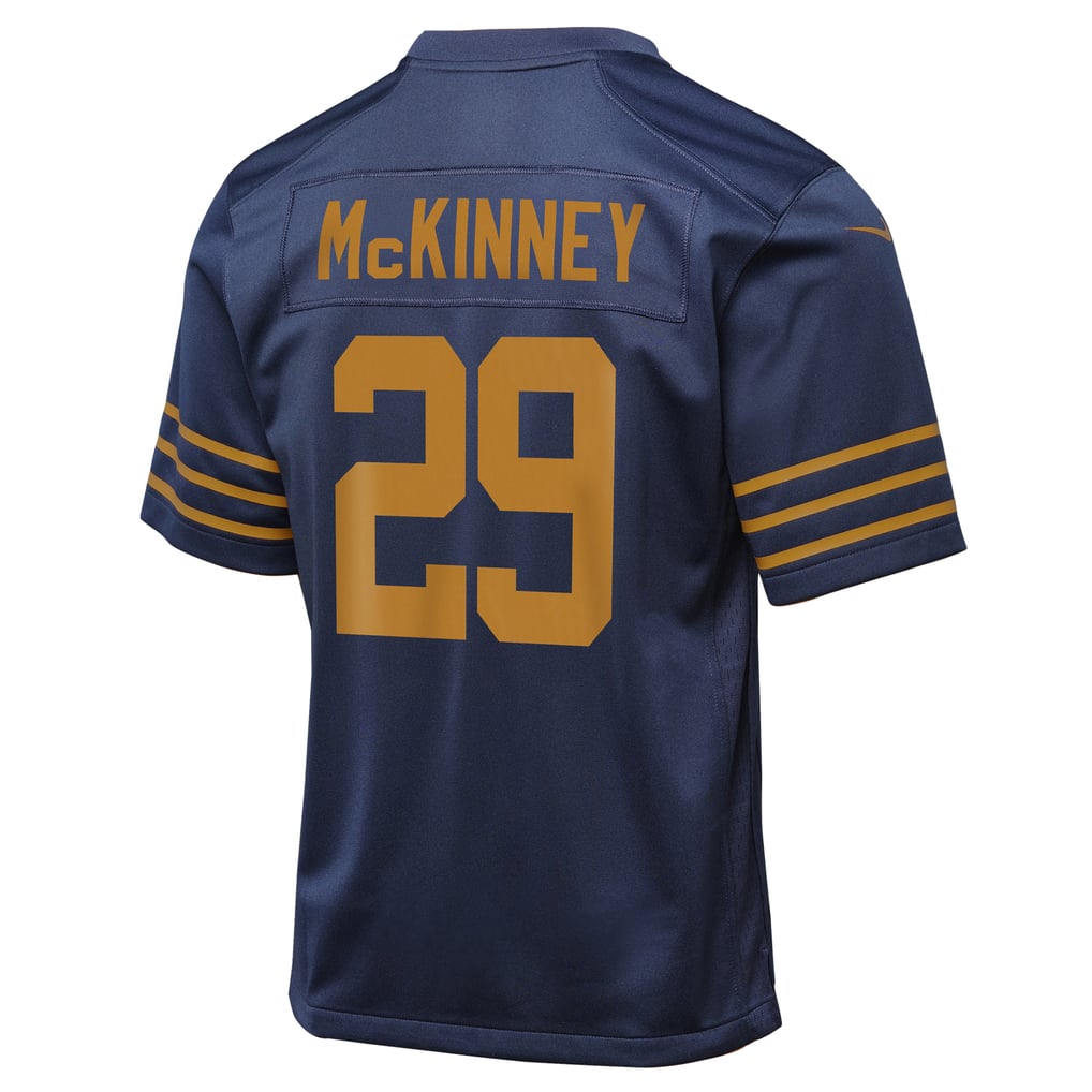 Youth Green Bay Packers Xavier McKinney Nike Navy The 1923 Classic Game Jersey - Image 4