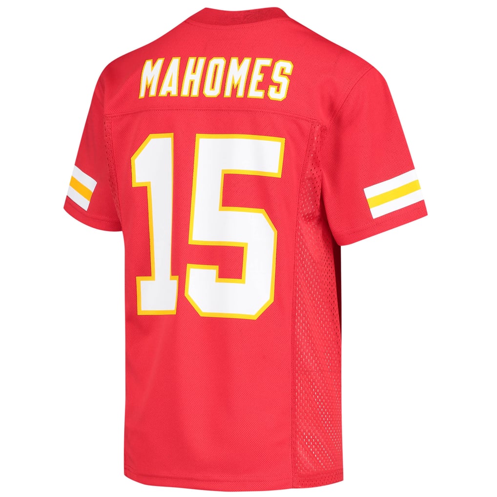 Youth Kansas City Chiefs Patrick Mahomes Red Replica Jersey - Image 4